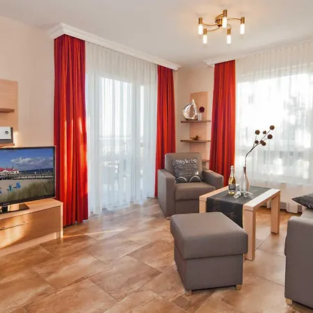 Strandhaus Aurell, Whg 7 Meerblick * Heringsdorf (Usedom)