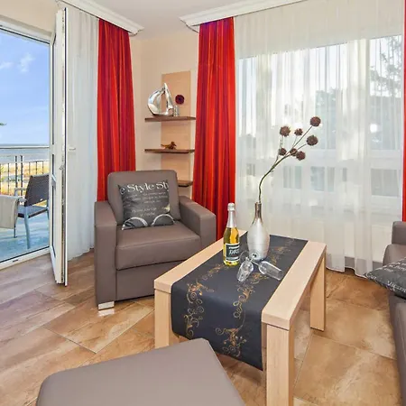 Strandhaus Aurell, Whg 7 Meerblick Apartment *